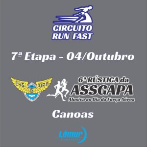 Circuito Run Fast 2025 - Card 7ª Etapa - ASSGAPA