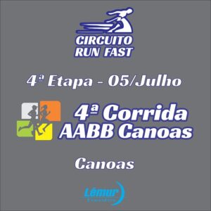 Circuito Run Fast 2026 - Card 4ª Etapa - AABB CANOAS