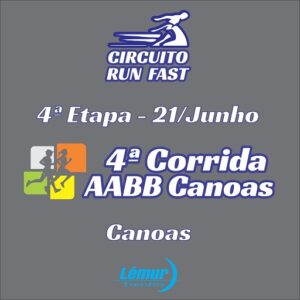 Circuito Run Fast 2026 - Card 4ª Etapa - AABB CANOAS